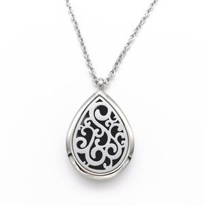 Teardrop Essential Oil Stainless Steel Pendant